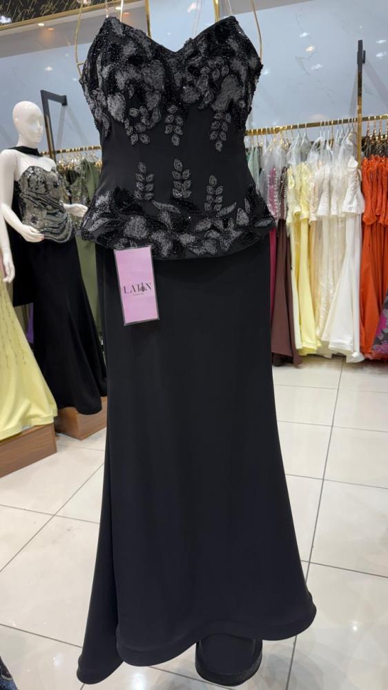 فستان سهرة اسود