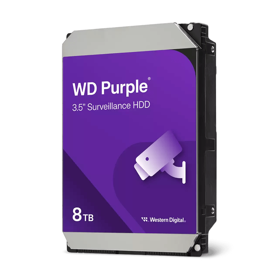هارديسك ويسترن ديجيتال 8 تيرا داخلي باللون الأرجواني - WD8001OURA