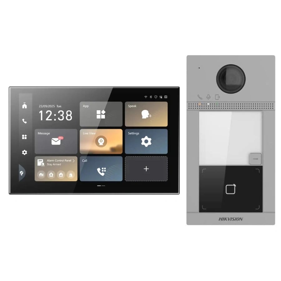 Hikvision Android intercom package screen and door station