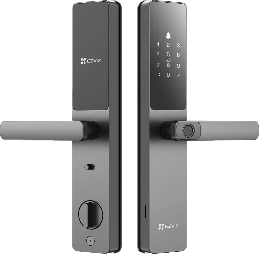 قفل ذكي EZVIZ DL05 ببصمة الإصبع–Smart Fingerprint Lock–تصميم حديث مع ج