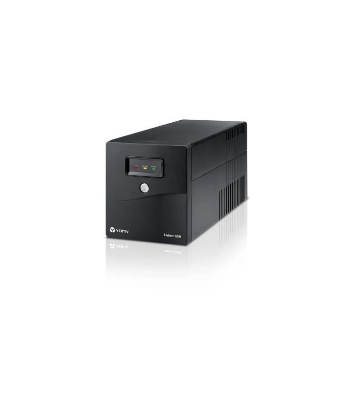 جهاز مانع انقطاع التيار Vertiv Liebert itON 1500VA باللون الأسود.