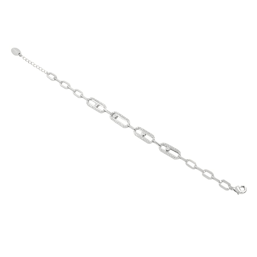 Luxury White Bracelet for Women – Elegant Italian Design | Meilona