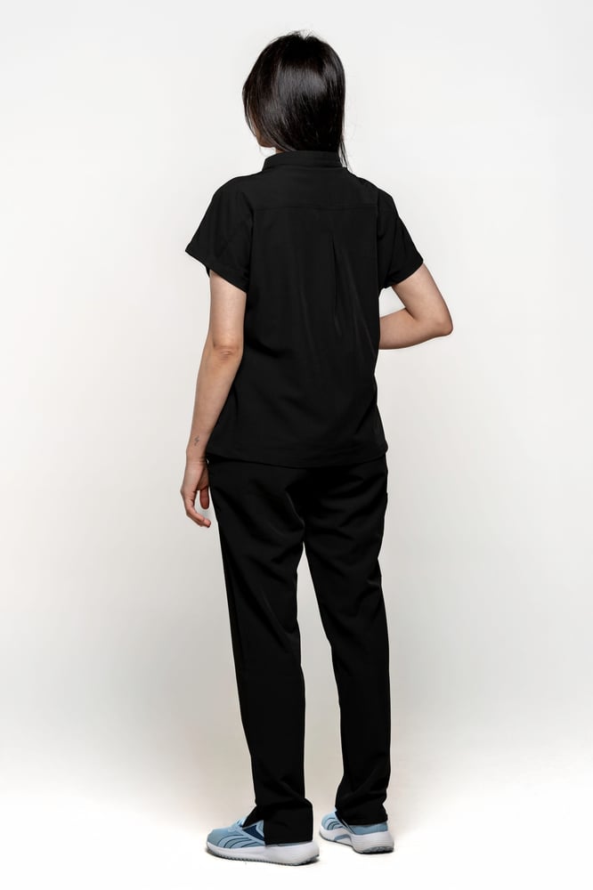 Black scrubs