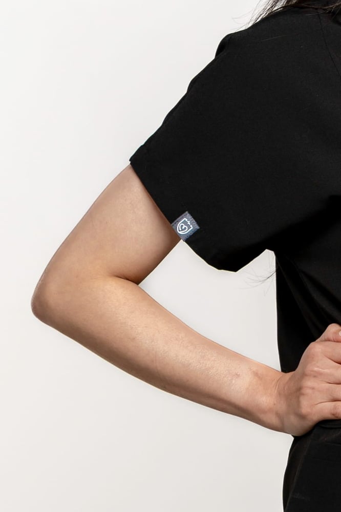 Black scrubs
