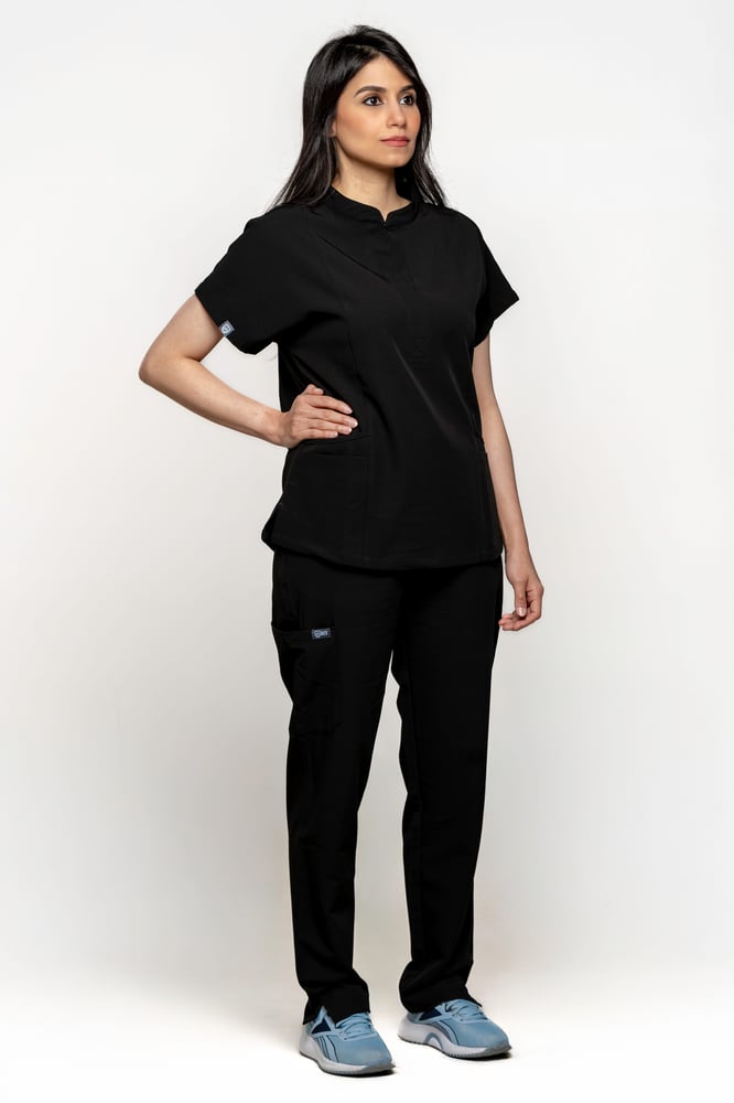 Black scrubs