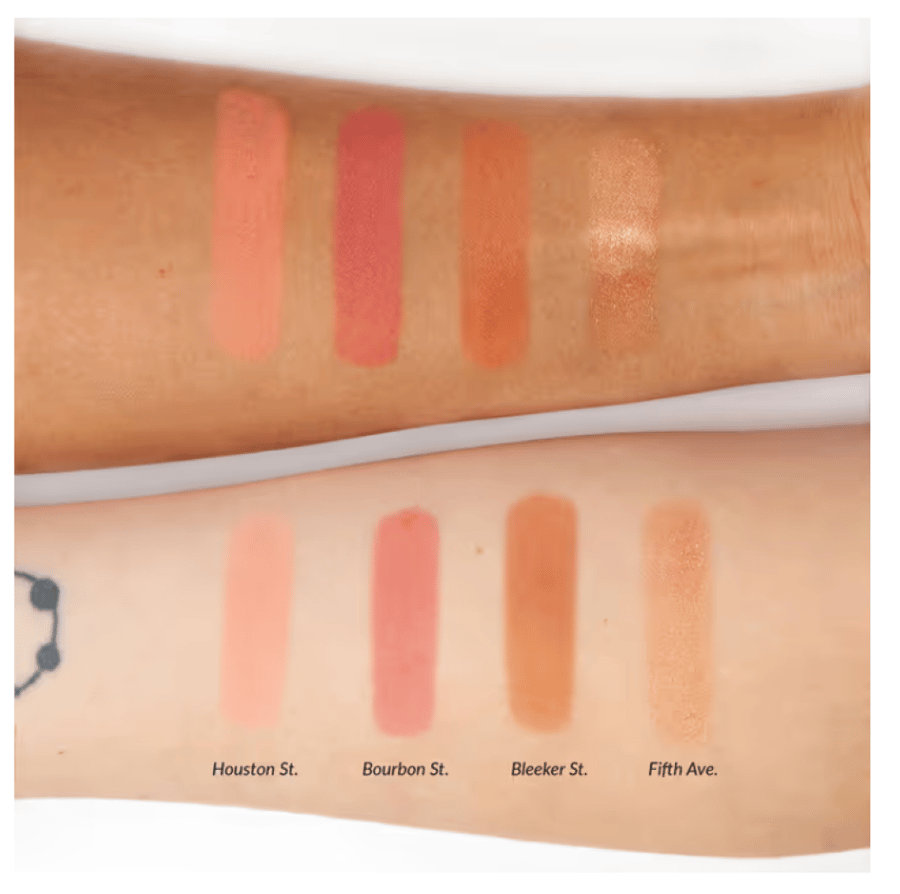 Red blush palette from The Balm Auto Balm Girl
