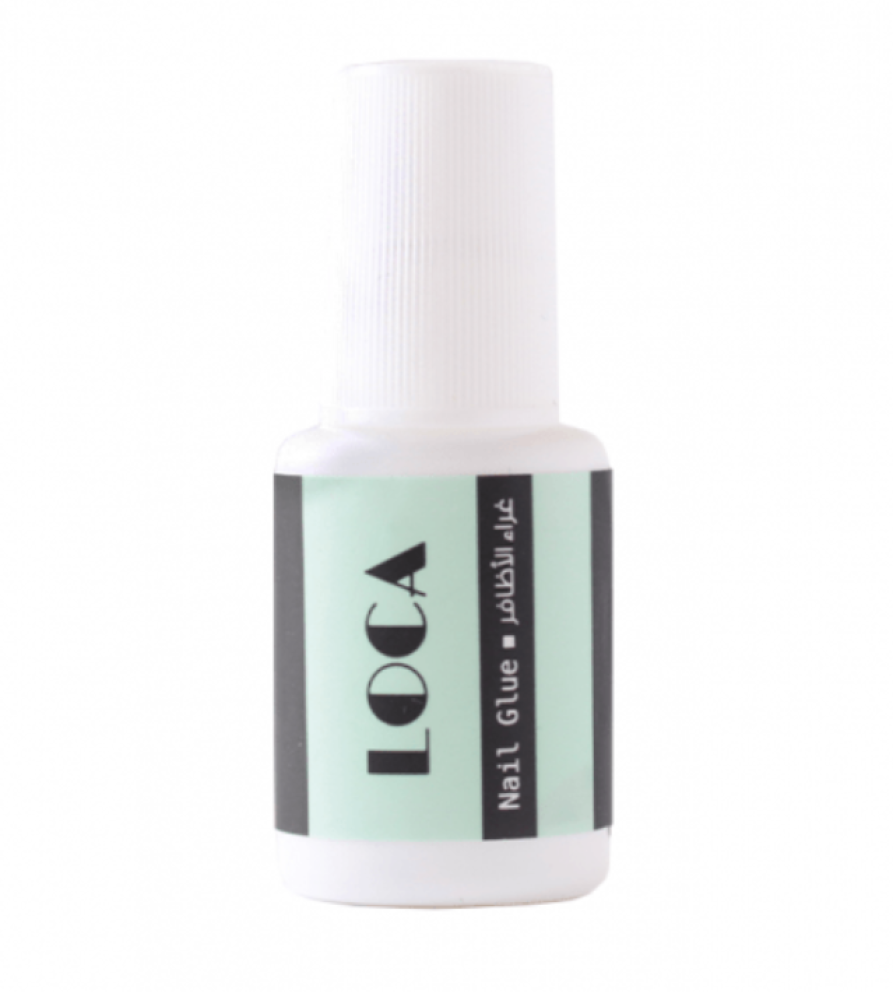 Artificial nail glue with brush from Luka - transparent