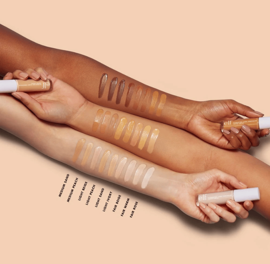 Elf camo hides imperfections other than matte and provides full coverage for up to 16 hours - available in 19 shades