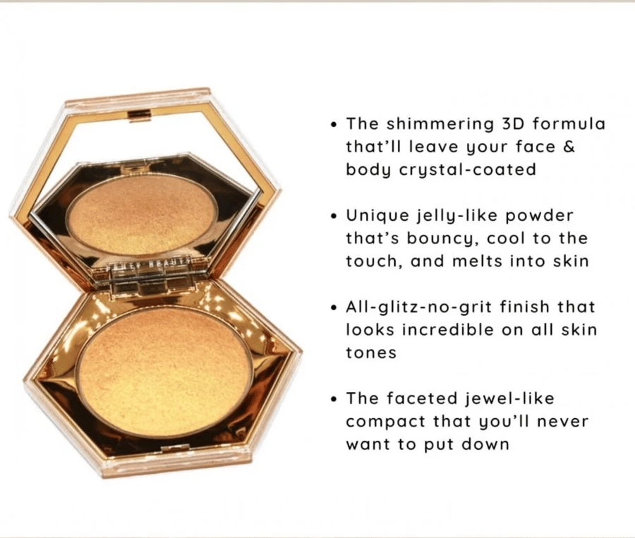 Valentii Beauty Diamond Bomb, all over diamond fill 8 grams - Cognac Candy