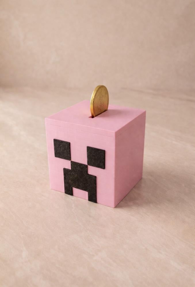 Kreber piggy bank – Minecraft