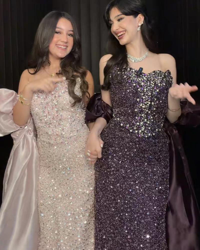 فستان سهره مع وشاح