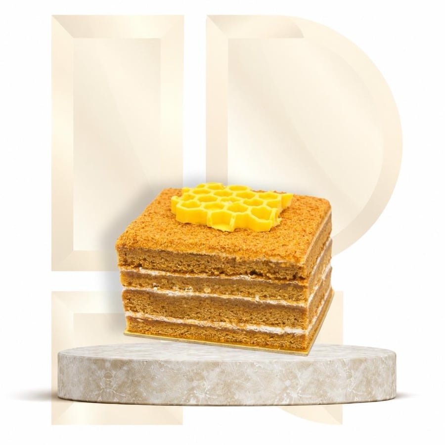 قطعة كيكة العسل