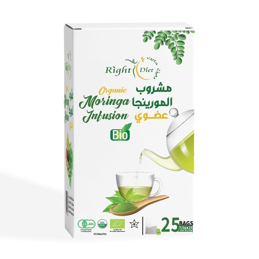 مشروب المورينجا العضوي 25باكت سيريلانكا