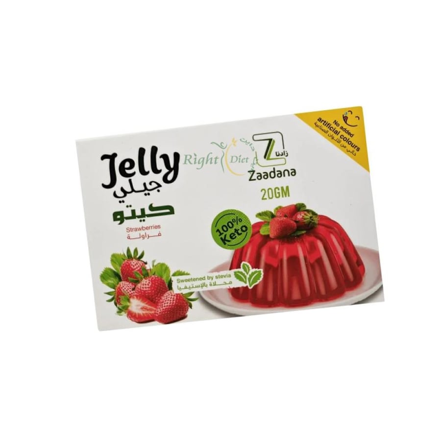 جيلي كيتو فراولة 20 جم - زادنا