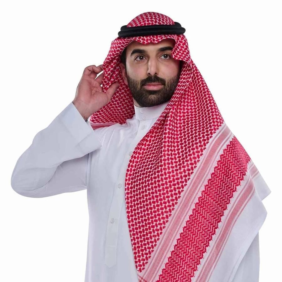شماغ بروجيه غامق
