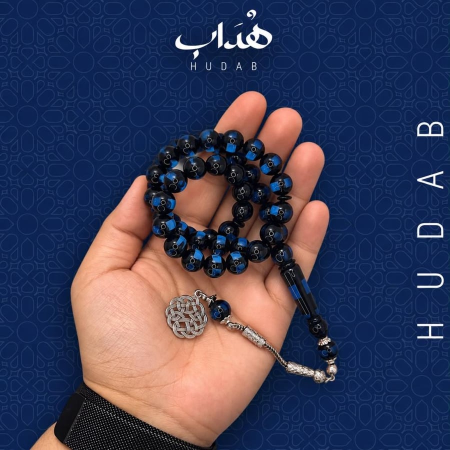 بكلايت ازرق شفاف منوصف