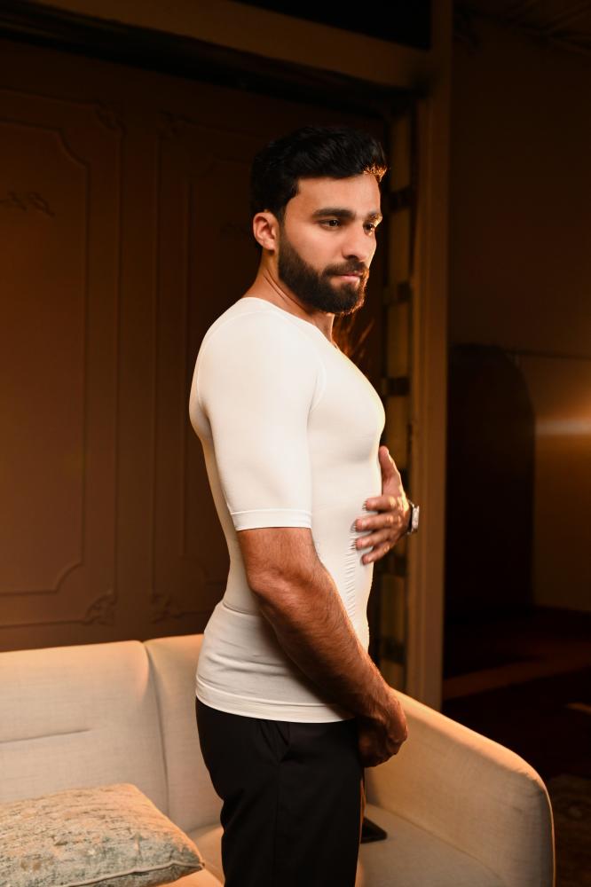 مشد رجالي نص كم