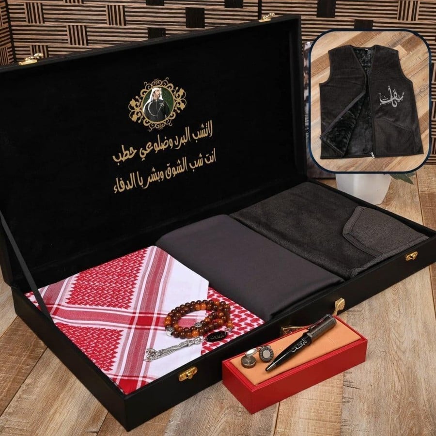بكس رجالي هدايا الشتاء تصميم مميز
