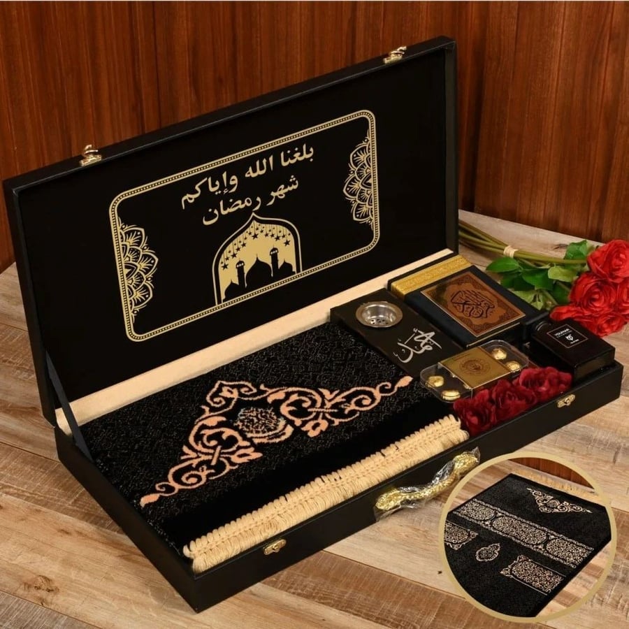 افخم هديه رجاليه رمضانيه بوكس سجاد بعبارات اهداء حسب الطلب