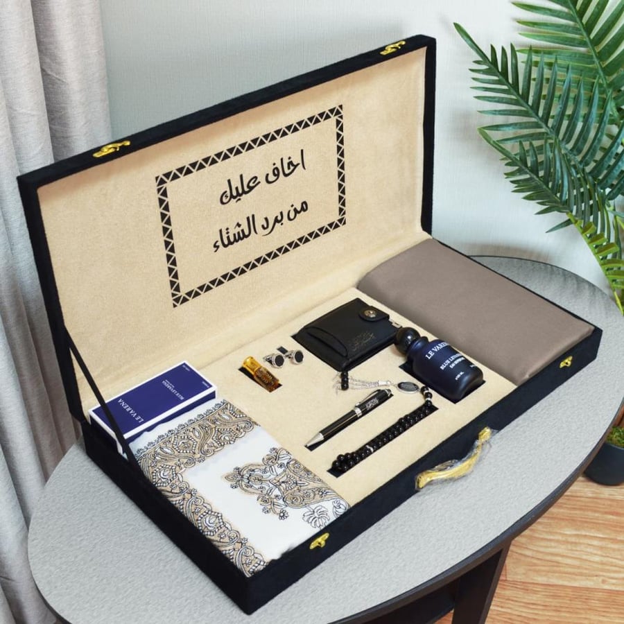 طقم قماش وشال شتوي رجالي اصدار جديد تنسيق وترتيب مميز