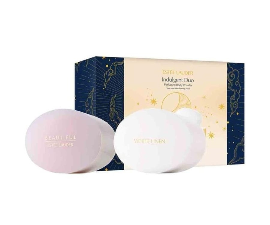 Estee Lauder Body Powder 100g 2 Gift Set اكشخ ekshkh