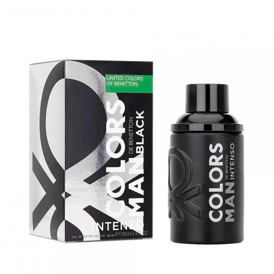 Benetton Colors de Benetton Black Intenso Man Eau de Parfum 100ml متجر