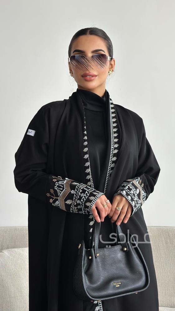 شراء احدث عبايات العيد سوداء يومية - غوادي