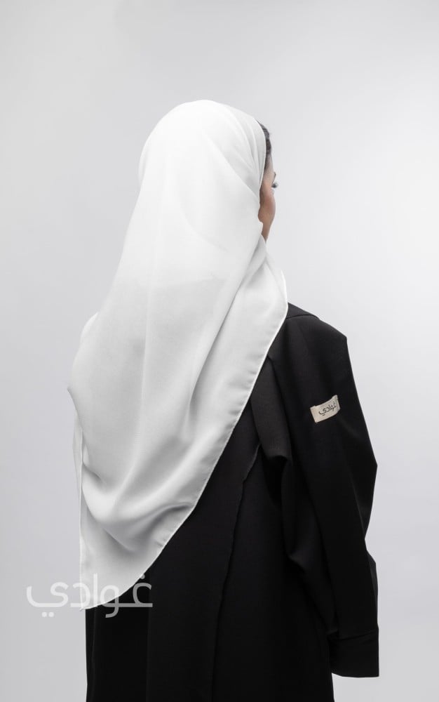 سعر طرحة بيضاء سادة - غوادي