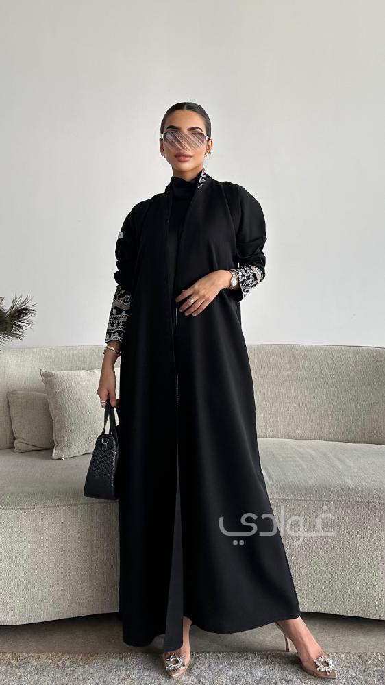 افخم احدث عبايات العيد سوداء يومية - غوادي