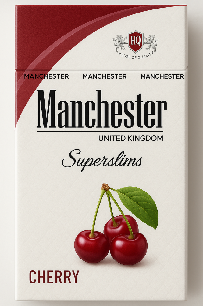 دخان مانشستر كرز Manchester Cherry Superslims