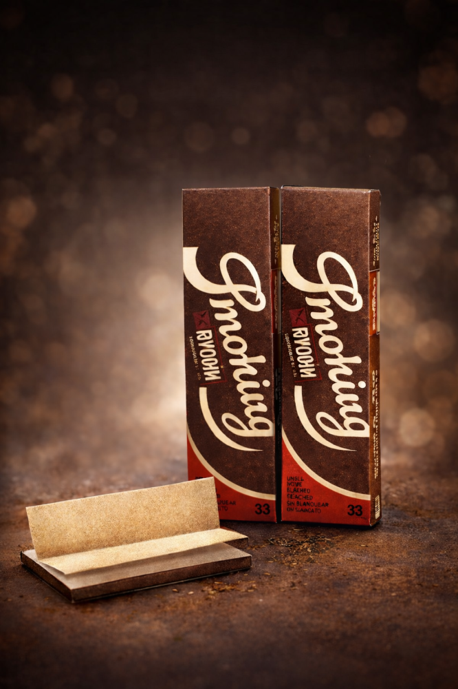 ورق لف سموكينج بني – مقاس كينغ سايز (Smoking Brown King Size)