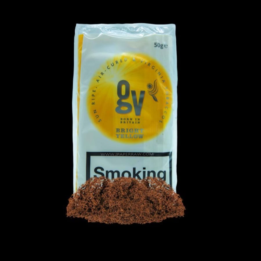 تبغ لف جي في غولدن فيرجينيا 50 جرام GV Golden Virginia Tobacco 50G