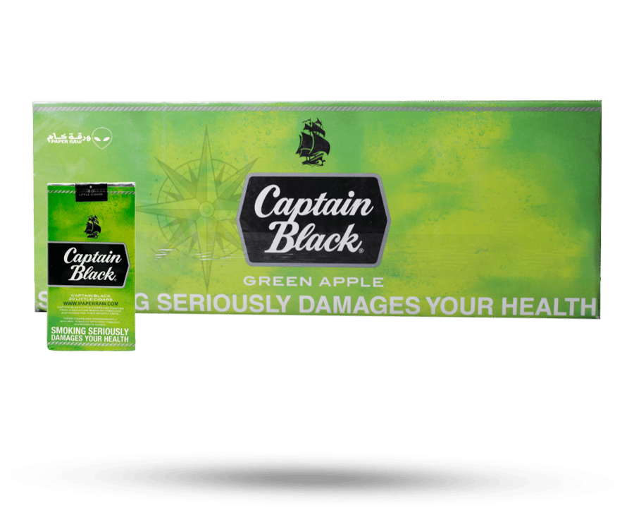 كابتن بلاك تفاح اخضر  Black  GREEN APPLE