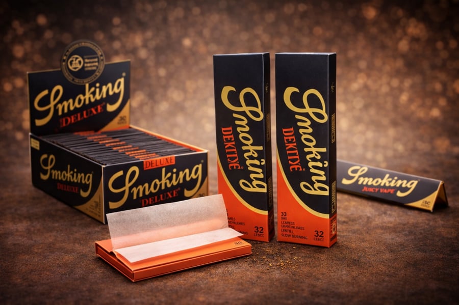 ورق لف سموكينج ديلوكس – كينغ سايز (Smoking Deluxe King Size)