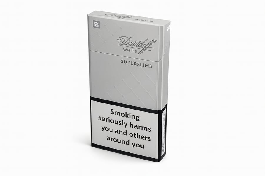دافيدوف وايت سوبر سليم Davidoff White Superslims