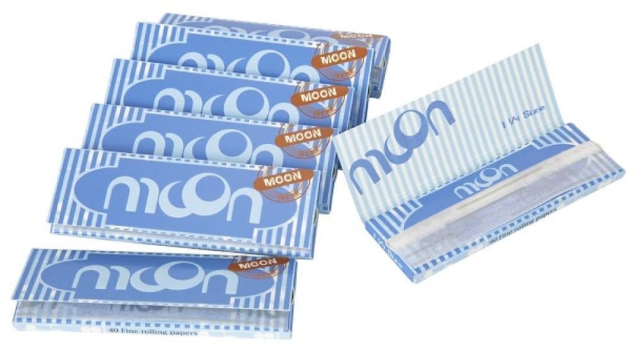 ورق مون أزرق فاتح أصلي للتدخين - Moon Paper Light Blue