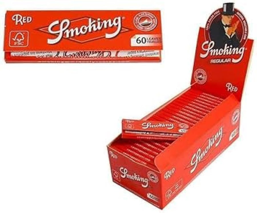 ورق لف سموكينج ثينست ريجولار 60 ورقة Smoking Thinnest Regular