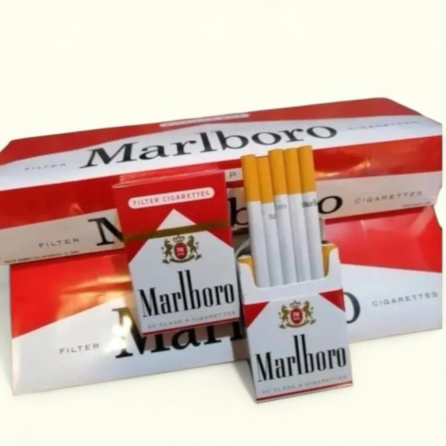 مارلبورو احمر أمريكي Marlboro Red سجائر كلاسيكية فاخرة