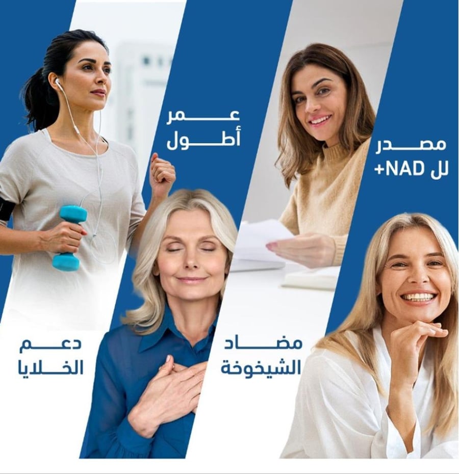 هوليستا ن ام ان نيكوتيناميد أحادي النوكليوتيد - 150 ملغ - 60 كبسولة هلامية