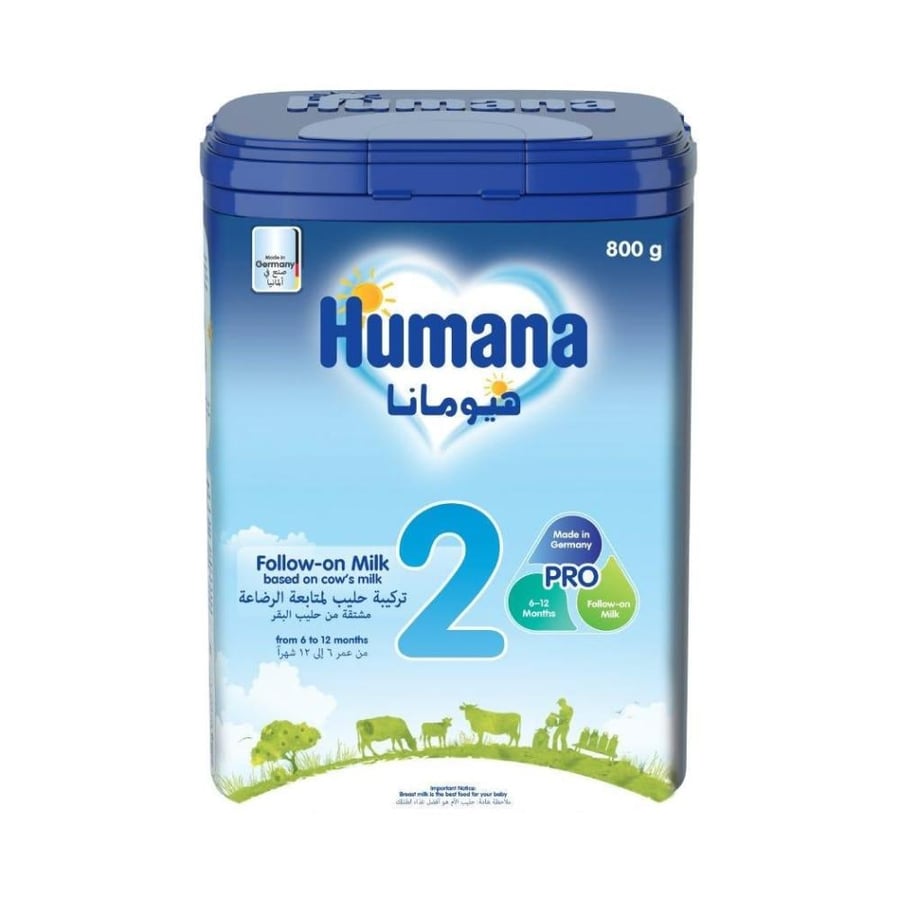 Humana 2 Probalanc GMO-Free Follow-On Formula 800g