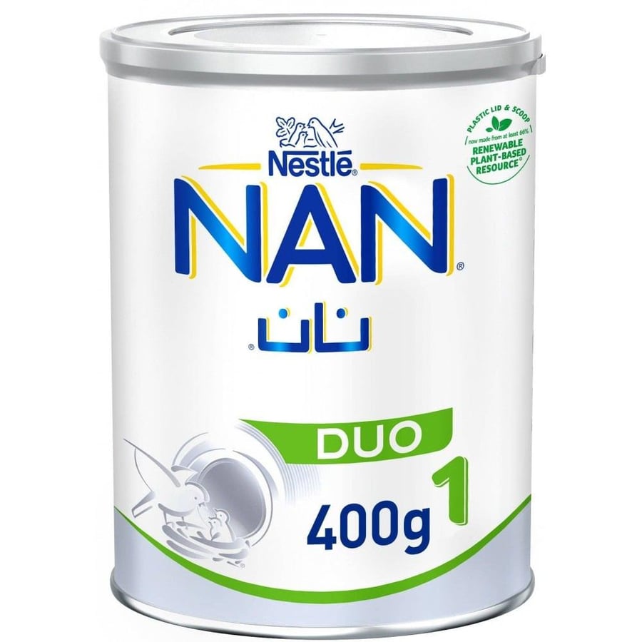 Nestle NAN DUO 1 Starter Infant Formula Based on Cows Milk 400g