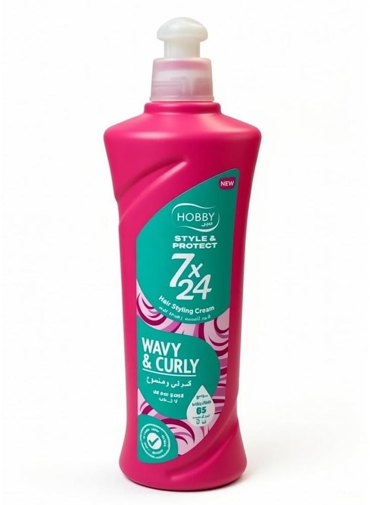 Hobby Hair Styling Cream for Curly and Wavy Hair 250ml