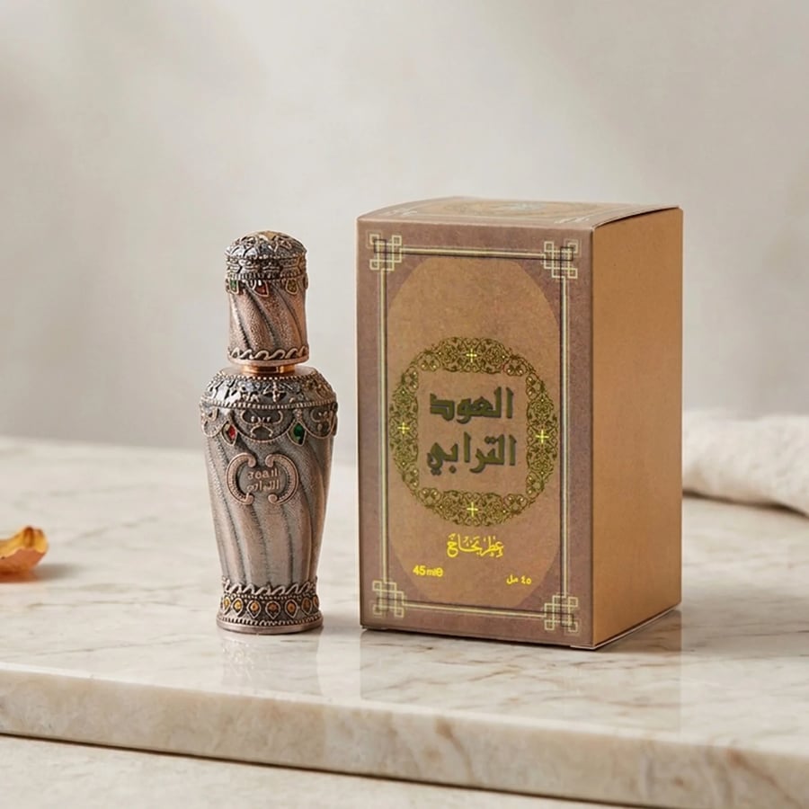 عطر عود ترابي بخاخ