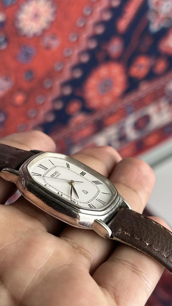 سيكو تانك بطارية فنتج ( Seiko Tank Vintage )