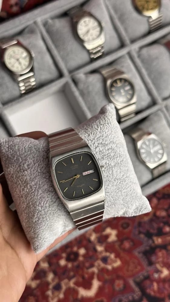 سيتيزن تانك فنتج بطارية -  CITIZEN VINTAGE QUARTZ