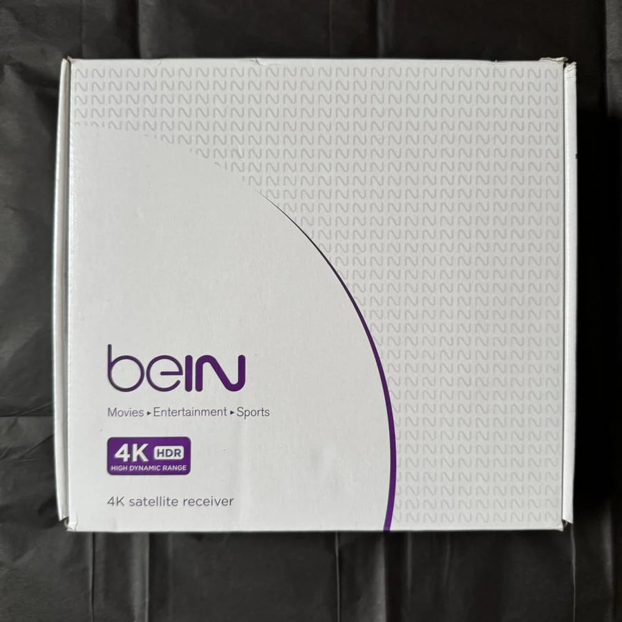 beIN receiver Egyptian 4K with top package 6 months