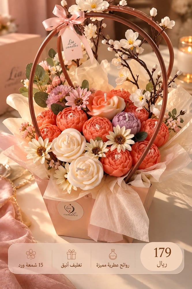 باقة غيمة ورد 17