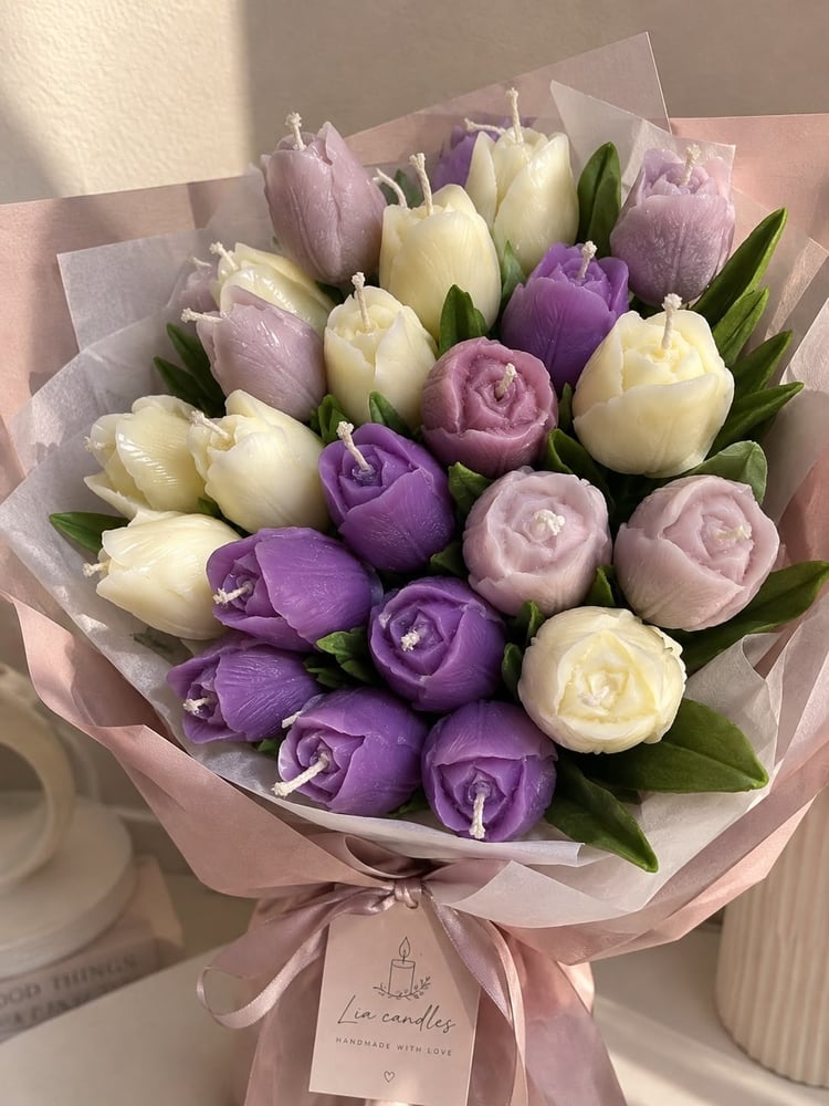 باقة سحر التوليب 💜🌷
