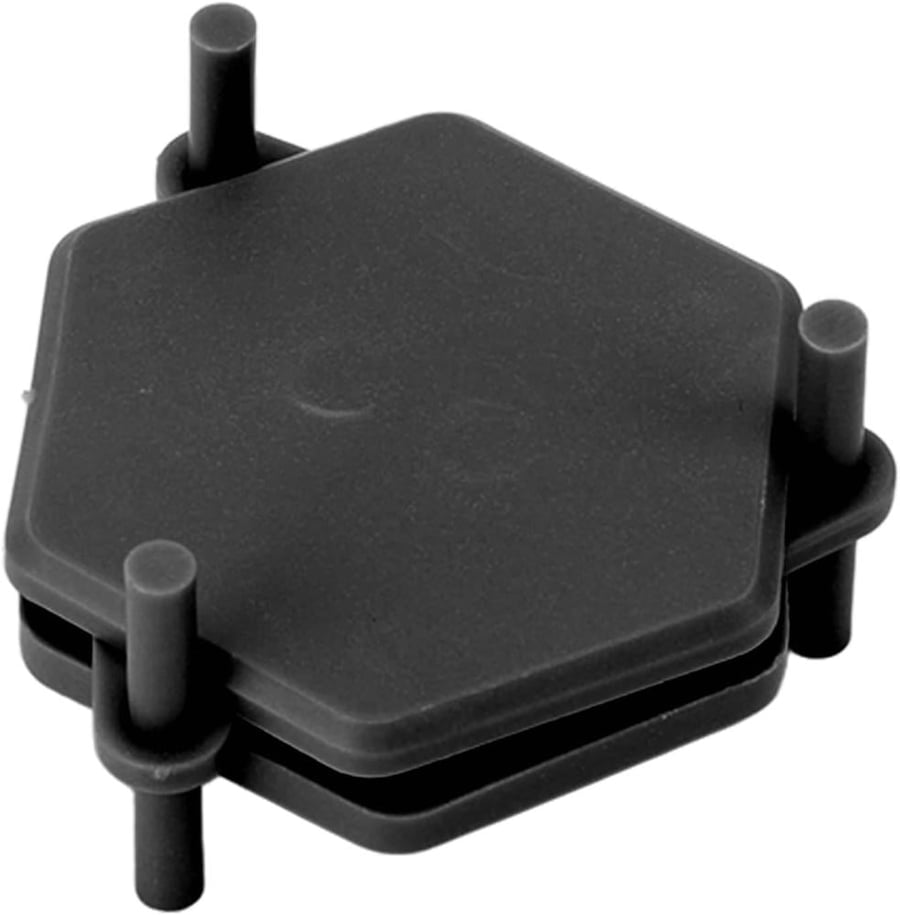 Hexagonal adjustable and stackable cups rules, multi-purpose, from Remo, for drinks and small items (box with 4 pieces)