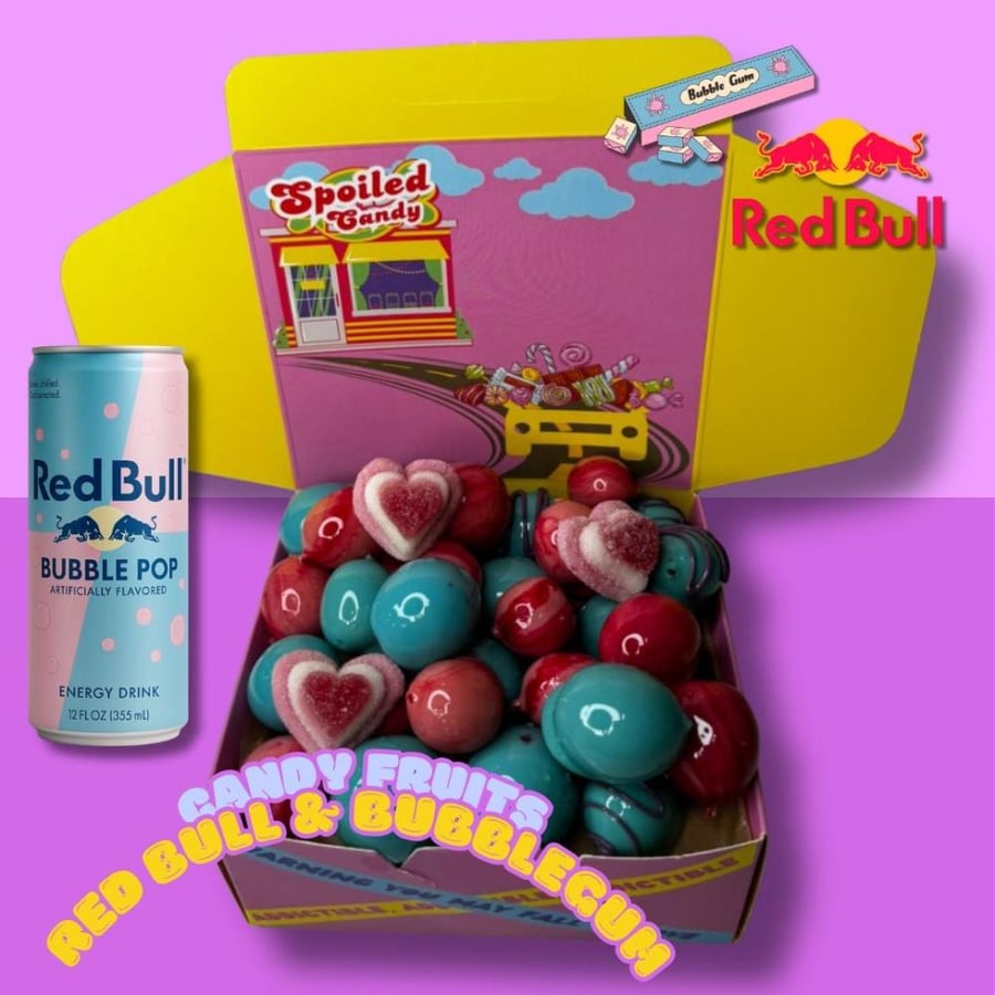 Candy Fruit’ Red Bull & Bubble gum -جدة ومكة والطايف فقط